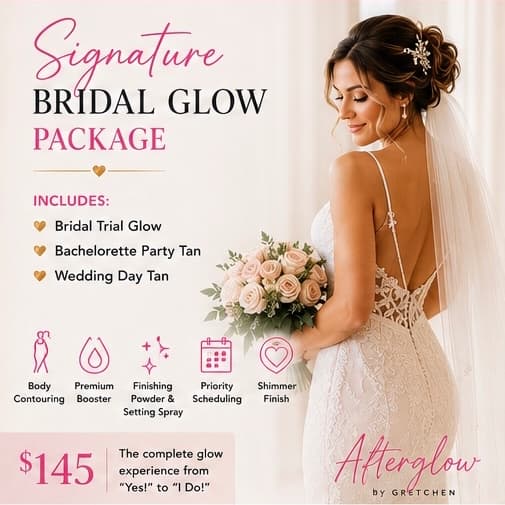 ✨ Signature Bridal Glow Package at Afterglow Tanning in Chillicothe, OH